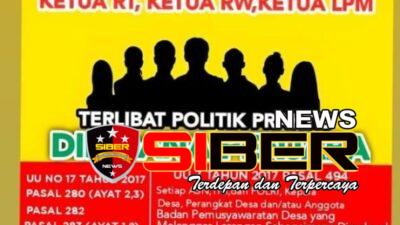 Bawaslu Tegaskan Sanksi Pidana Bagi ASN,TNI POLRI Dan Pejabat Desa Jika Ikut Politik Praktis