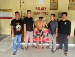 Empat bulan dalam pelarian pelaku curanmor di Candipuro, di Gulung gabungan Tekab 308 Presisi.