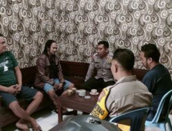 Awali Tahun 2024 Kapolsek Grujugan Polres Bondowoso Ngopi Bareng Pemuda Dan Media Untuk Ciptakan Kondusifitas Wilayah