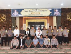 Polres Bondowoso Menggelar Isra Miraj dan Doa Bersama Untuk Pemilu 2024