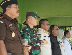 Dandim 0822/Bondowoso Hadiri Apel Kesiapan Pengawasan Masa Tenang Pemilu 2024