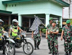 Kodim 0822 Bondowoso Gelar Apel Pemberangkatan Pengamanan Pemilu Tahun 2024