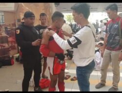 Prajurit Kodim 0822 Bondowoso Praka Yulianus Imbir Sabet Juara 1 Nasional MMA