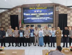 Primkopolres Magetan menyelenggarakan Rapat Anggota Tahunan (RAT), Berikut Pesan Kapolres