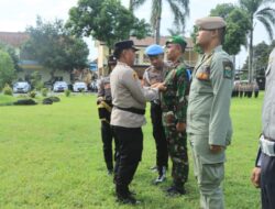 Kodim 0822, Polres Bondowoso Dan Satpol PP Gelar Apel Pasukan Operasi Keselamatan Semeru 2024