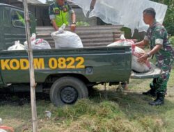 Dukung Ketahanan Pangan, Babinsa Koramil 0822/13 Tlogosari Manfaatkan Pupuk Kandang