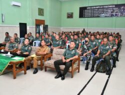 Kodim 0822/Bondowoso Ikuti Vcond Dalam Rangka Mendukung Hanpangan Nasional