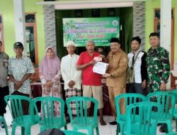 PEMBAGIAN BLT MISKIN EKSTRIM TAHAP I TAHUN 2024 DI DESA BAJURAN, KECAMATAN CERME, KABUPATEN BONDOWOSO
