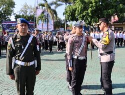 Apel Pasukan Operasi Ketupat Semeru 2024 ,Polres Magetan Siap Amankan Idul Fitri