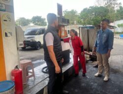 Lebaran Hitungan Hari, Polres Bondowoso Sidak SPBU Nangkaan