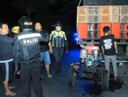 Kapolres Bondowoso Pimpin Langsung Amankan Sejumlah Kendaraan Pengangkut Battle Sound