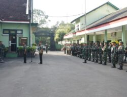 Maknai Peringatan Hari Kebangkitan Nasional, Kodim 0822 Bondowoso Gelar Upacara Bendera