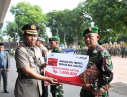 Upacara Harkitnas Tahun 2024, Dua Prajurit Kodim 0822 Dapat Penghargaan Dari Bupati Bondowoso