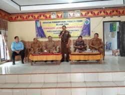 Kunjungan Kajari Pringsewu Tinjau Kegiatan Padat Karya Tunai di Pekon Sinarwaya