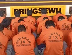 Operasi Sikat 2024, Polres Pringsewu Ungkap 14 Kasus dan Tangkap 15 Tersangka
