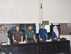 Kasdim 0822 Bondowoso Hadiri Rapat Paripurna Raperda Tahun Anggaran 2023 Tentang Pertanggung Jawaban Pelaksanaan APBD di DPRD Bondowoso