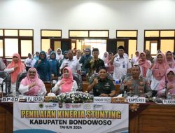 Kasdim 0822 Bondowoso Hadiri Evaluasi Kinerja Penurunan Stunting Jawa Timur 2024