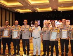 Polres Bondowoso mendapatkan penghargaan the best tema dalam pos Yan ops ketupat Semeru 2024