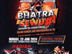 Menyemarakkan HUT Bhayangkara ke-78, Polres Pringsewu  Gelar acara Trail Adventure