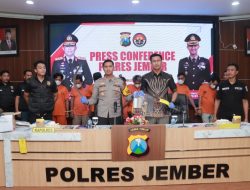 Operasi Sikat Semeru Berhasil Ungkap Sejumlah Kasus, Kapolres Jember Sampaikan Terimakasih Kepada Masyarakat