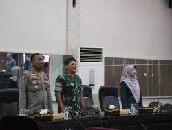 Kasdim 0822 Bondowoso Hadiri Rapat Paripurna Penetapan Raperda Tahun 2023
