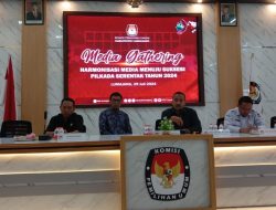 Dalam Pemilihan Gubenur & Wakil Gubenur & Pemilihan Bupati Dan Wakil Bupati Lumajang, KPU Lumajang Gelar Media GATHERING