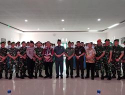 Serah terima Calon Paskibraka 2024 Dari Pemerintah kabupaten Magetan Kepada Kodim 0804 Magetan.