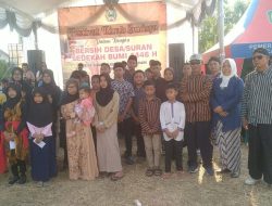 Peringati 1 Muharram Kepala Desa Sugihrejo Magetan Adakan festival Kirab Budaya dan sedekah Bumi, Sekaligus Santuni 25 Anak Yatim