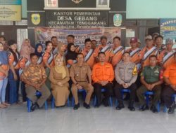 Babinsa Beserta Polsek Tenggarang Hadiri Pembentukan dan Pelatihan Destana