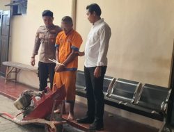 Polsek Yosowilangun Polres Lumajang Berhasil Ringkus Pencuri Mesin Diesel di Lokasi Proyek Jalan