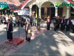 KPH Bondowoso Beserta Jajarannya Gelar Upacara Bendera Peringati HUT Proklamasi RI ke-79