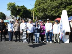 PJ Bupati,Dandim 0822 Dan Kapolres Bondowoso Serta Danki Brimob Hadiri Harjabo Ke 205