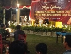KPU Lumajang Gelar Media Gathering: Pengumuman Pendaftaran Pasangan Calon Bupati dan Wakil Bupati Lumajang 2024