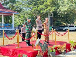 Kodim 0422 Ikuti Apel Gelar Pasukan Operasi Mantap Praja Krakatau di Polres Lampung Barat & Pesisir Barat