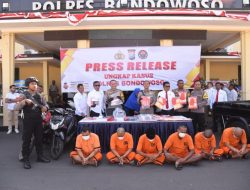 Sederetan Kasus Narkotika Serta Penipuan Dan Pencurian Diungkap Polres Bondowoso
