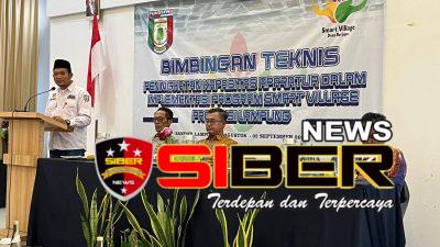 Aparatur Dari Tiga Kecamatan Pringsewu Ikuti Bimtek Smart Village
