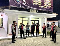 Polres Lumajang Tingkatkan Keamanan Gudang Logistik dan Kantor KPU
