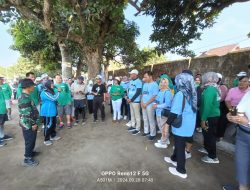Paslon GABAH Tulungagung Memprioritaskan kesejahteraan Masyarakat Dalam Acara Jalan Sehat Ngunut.