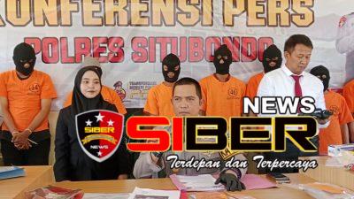Press Release Kapolres Situbondo Ungkap Ada 5 Tersangka Kasus BBM