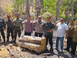 KPH Bondowoso Terima Kunjungan dari (KAPUSDIK) Watu Kosek, Dalam Rangka Cari Lapangan Pengganti Latihan