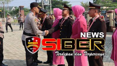 Kapolres Pringsewu Lepas Enam Perwira Polri yang Memasuki Masa Purnatugas