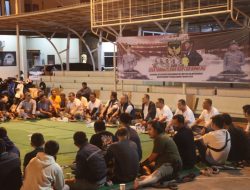 Polres Bondowoso Gelar Nobar Bersama Influencer Dengan Komunitas Motor Dalam Rangka Mewujudkan Pilkada Damai 2024