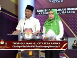 Debat Panas Cabup Cawabup Lumajang Cak Thoriq Ning Fika