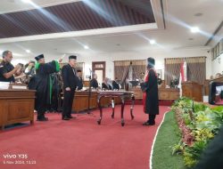 Pelantikan Ketua DPRD Tulungagung Dan Pembahasan Rancangan APBD 2025
