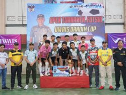 Penutupan Turnamen Futsal Uwais Dandim Cup Kab. Lampung Barat Tahun 2024