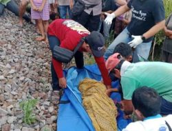 Tragis.! Warga Banyuwangi Tersambar Kereta Api Blambangan Ekspres