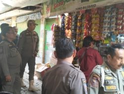 Opgab Satpol PP Bondowoso Cegah Rokok Ilegal Di Kec Pujer