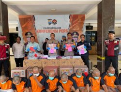 Polres Lumajang Ungkap Kasus Judi Amankan 11 Tersangka
