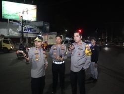 Polres Situbondo Bersama TNI Gelar Patroli Pasca Hasil Quick Count, Antisipasi Gesekan Antar Pendukung Paslon