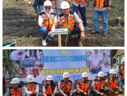 Kadivre Perhutani Jatim Bersama ADM Perhutani Bondowoso Gelar Penaburan Benih & Penanaman Bersama